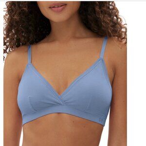 Gap GapBody Women's Breathe Full Coverage Bralette Blue Size S 9472